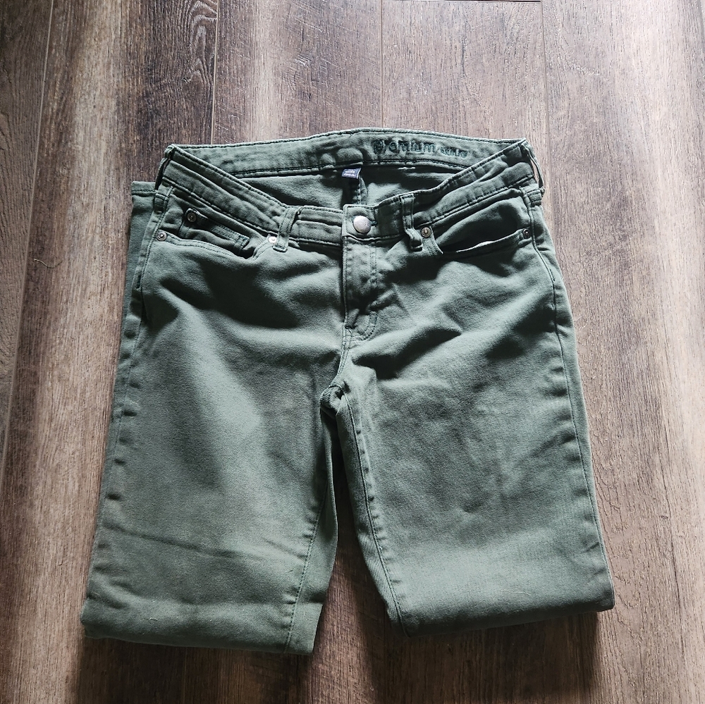 Gap Women's Premium Skinny Jeans Green Size 10/30
